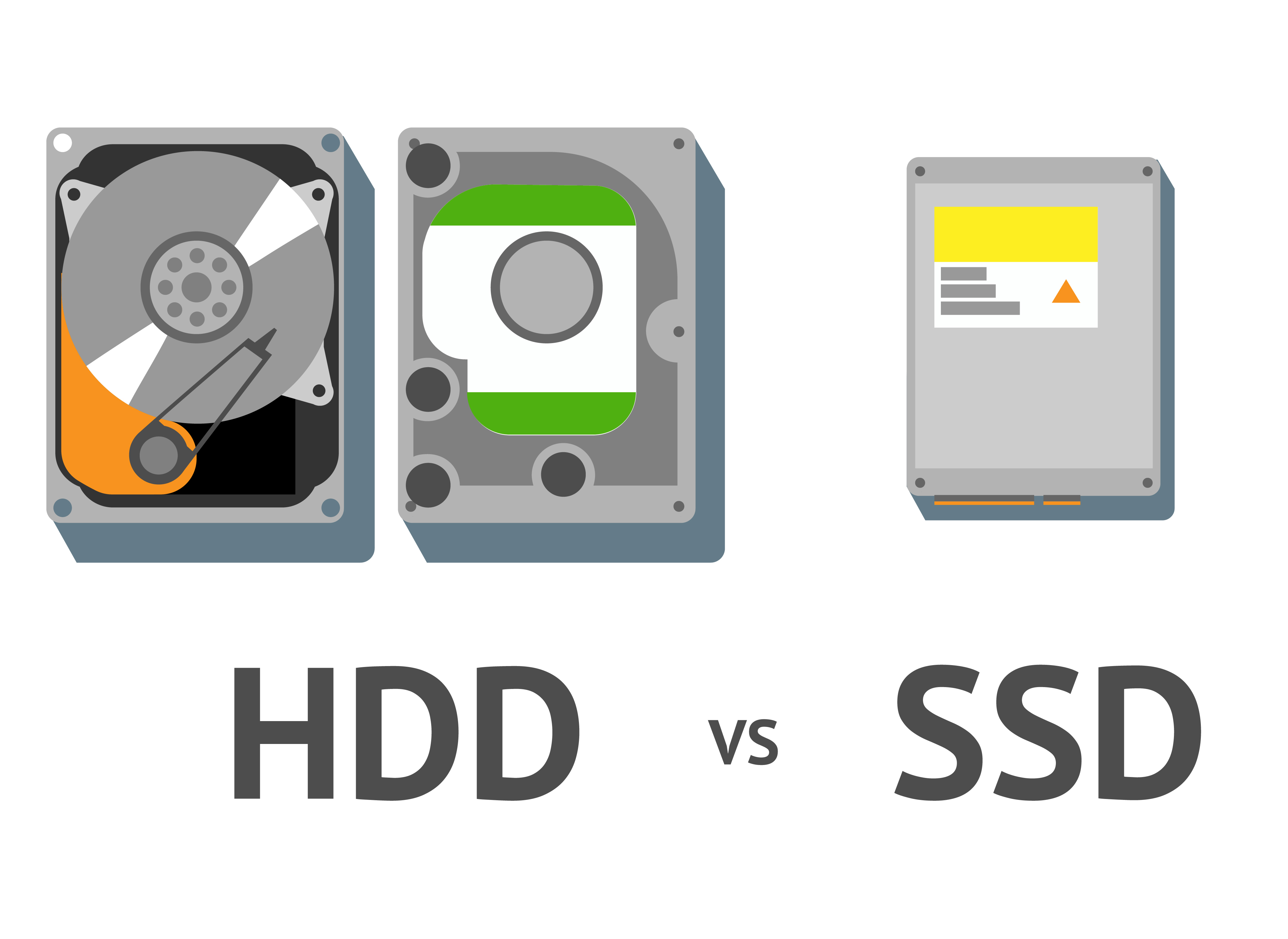 SSD と HDD の違いから分かるデータ保存の最適な選択肢